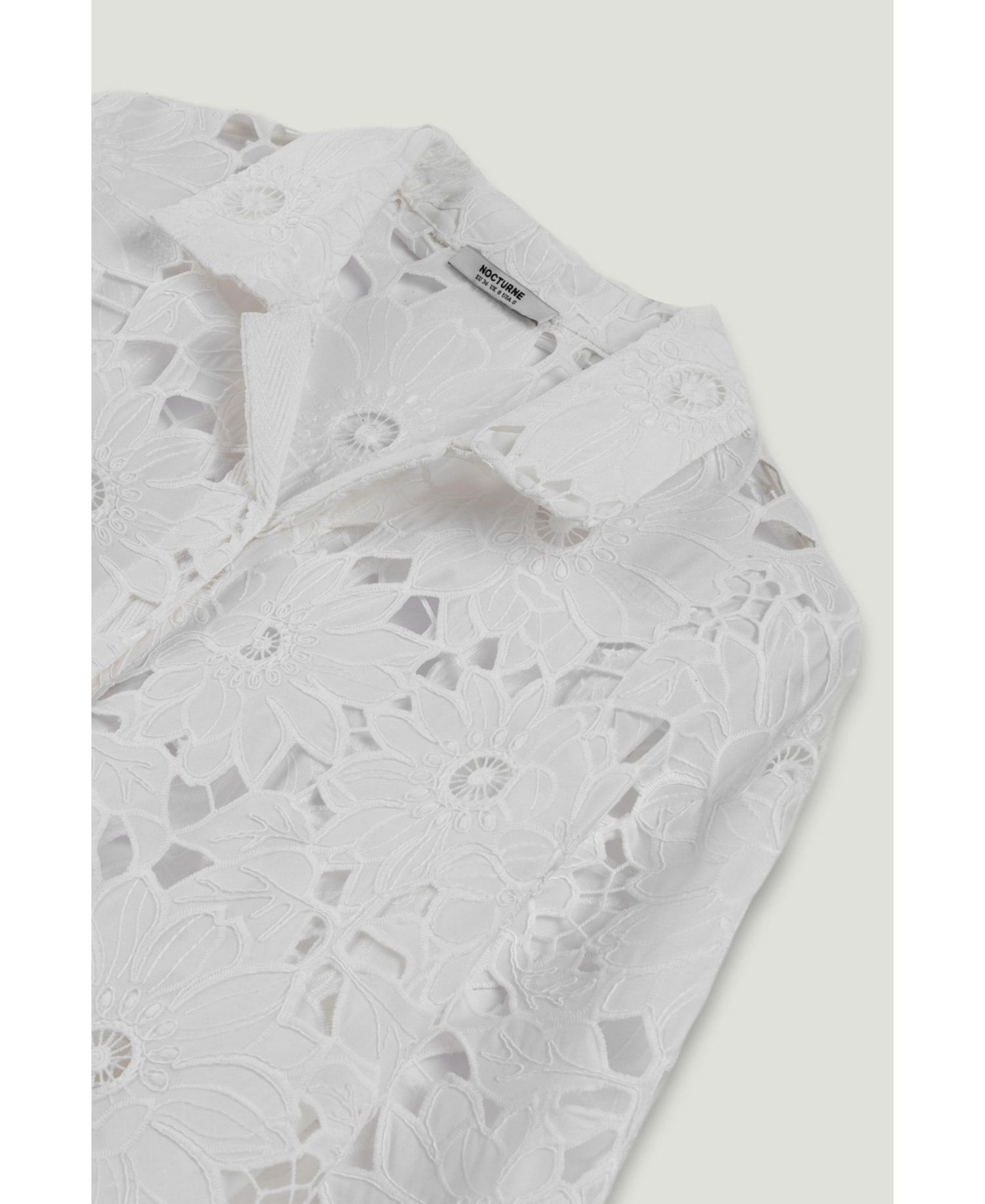 Women's Floral Mid-Length Broderie Jacket