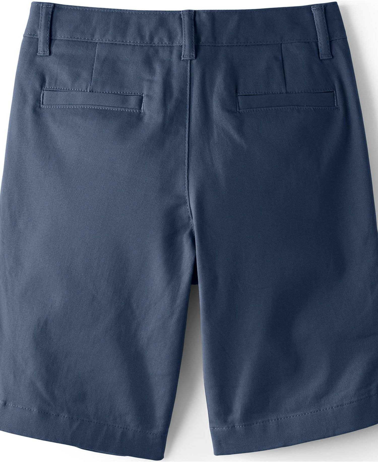 Little Girls School Uniform Stretch Stretch Chino Bermuda Shorts