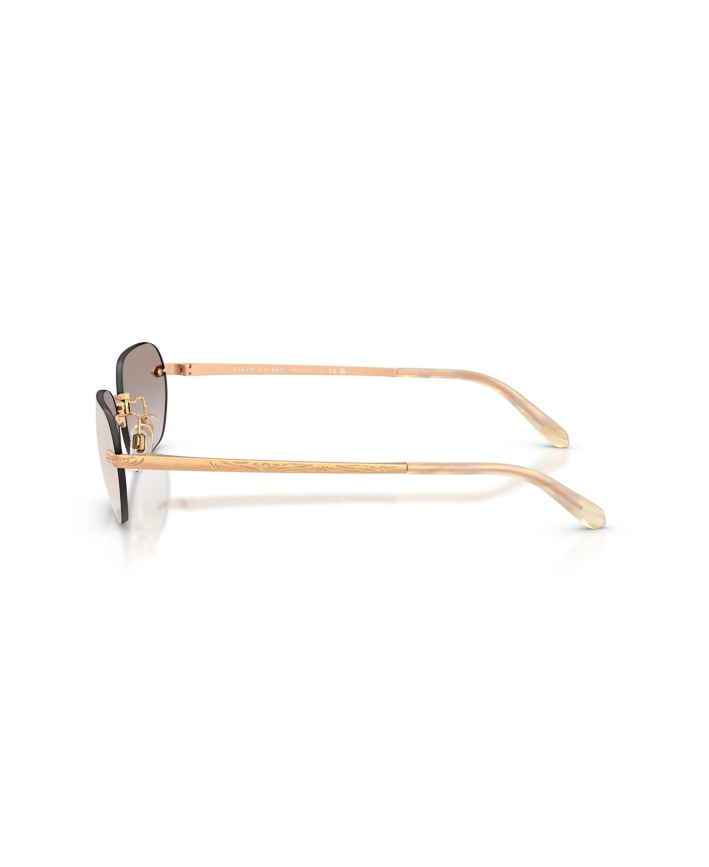 Женские солнцезащитные очки Ralph Lauren Sunglasses, RL7089, цвет: Состаренный золотой — фото 3