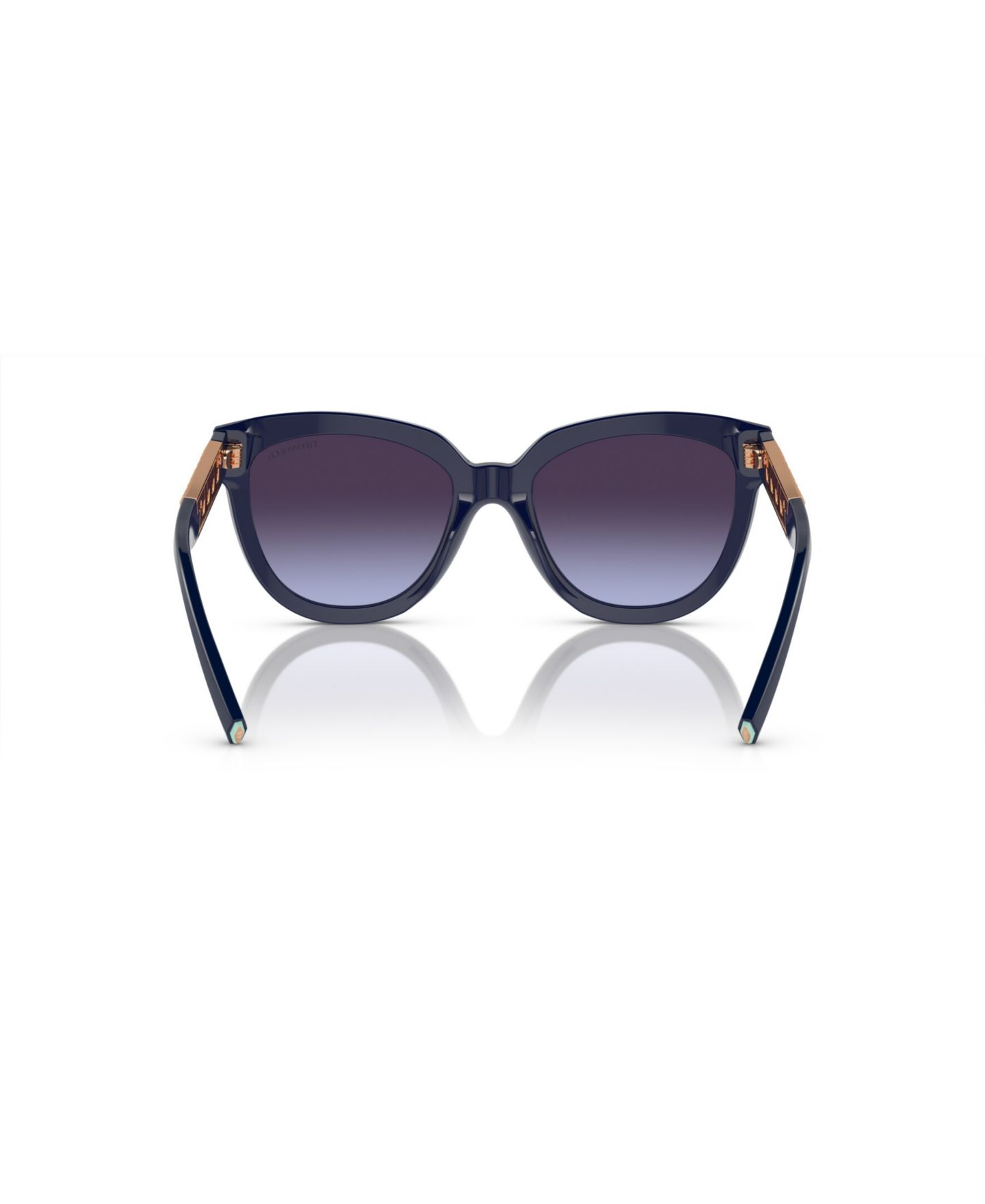 Женские солнцезащитные очки Tiffany & Co. Sunglasses, TF4215F, цвет: Тёмный синий — фото 4