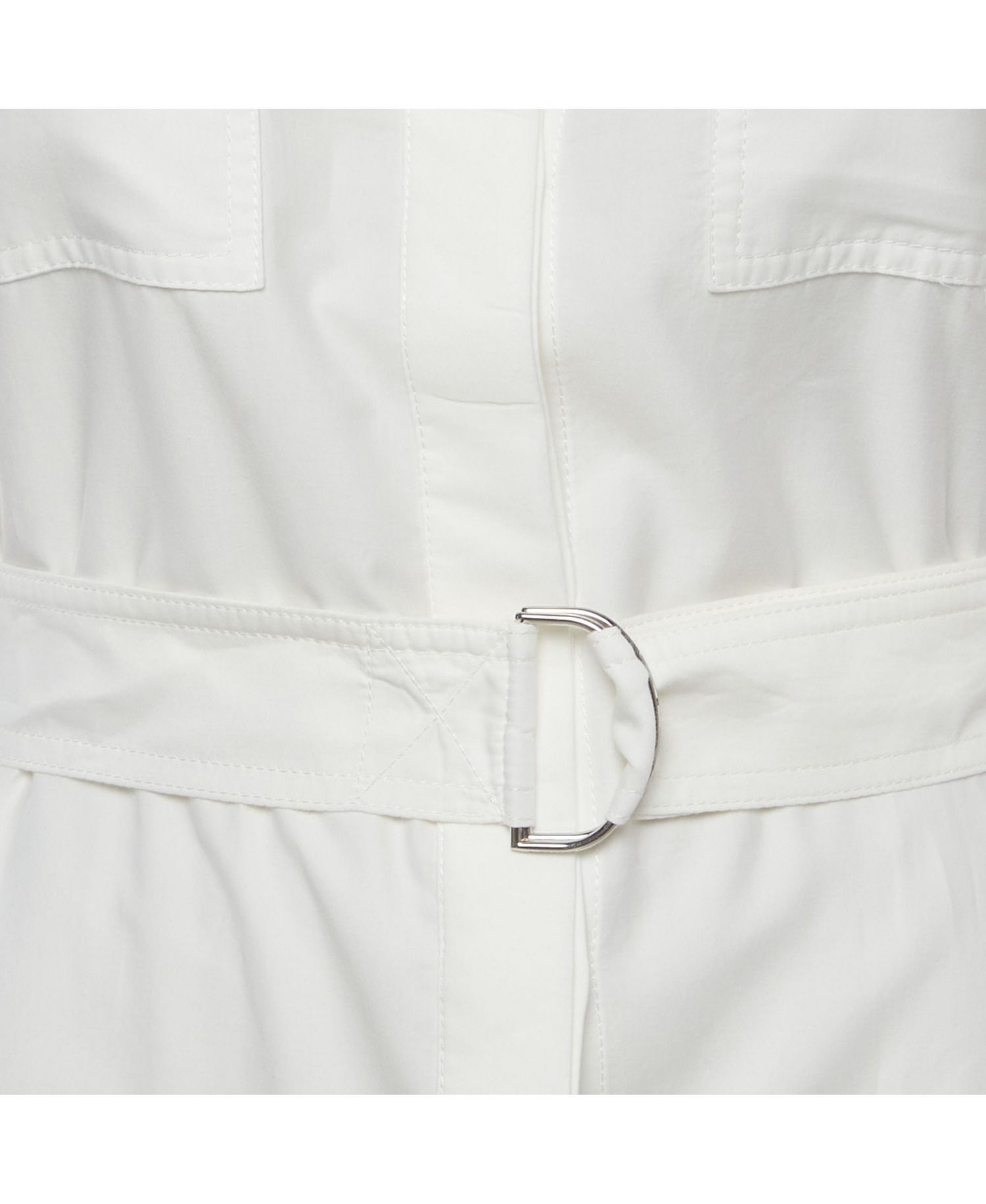 Women's Collared Long-Sleeve Belted Shirt Dress