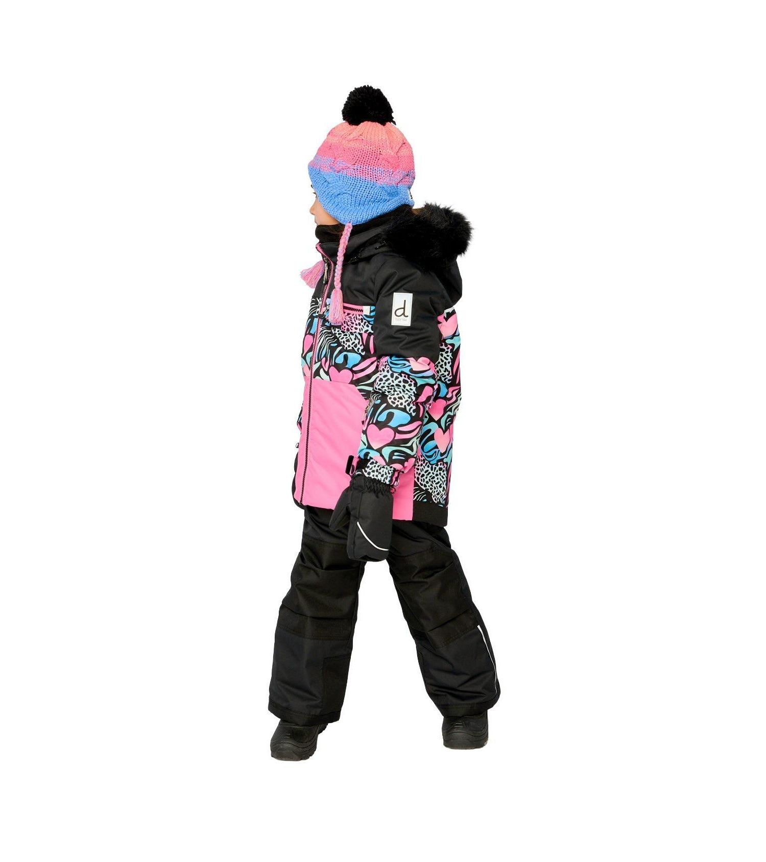 Little and Big Girl's (6-14) Two Piece Play Snowsuit