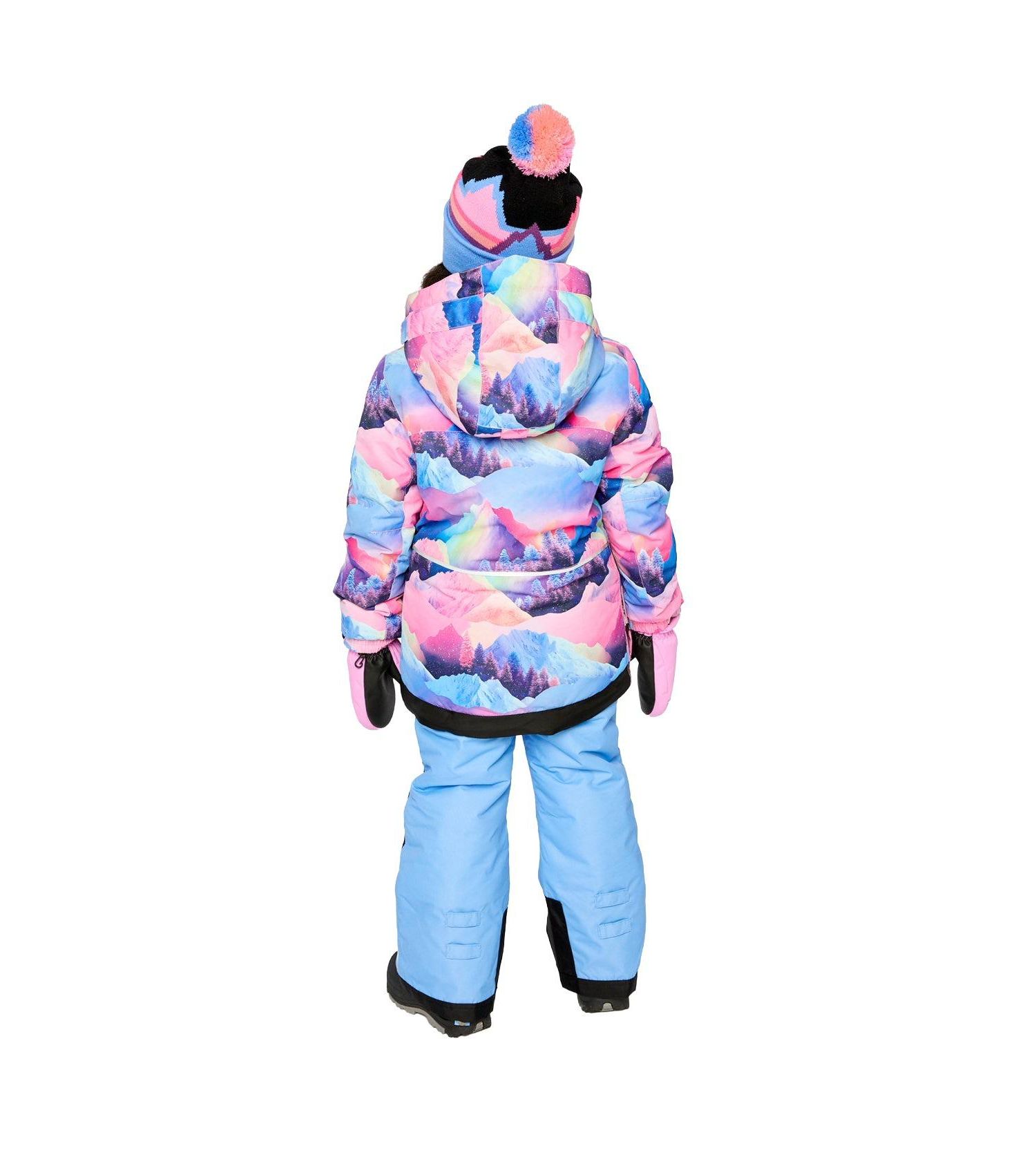 Little and Big Girl's (6-14) Two Piece Play Snowsuit