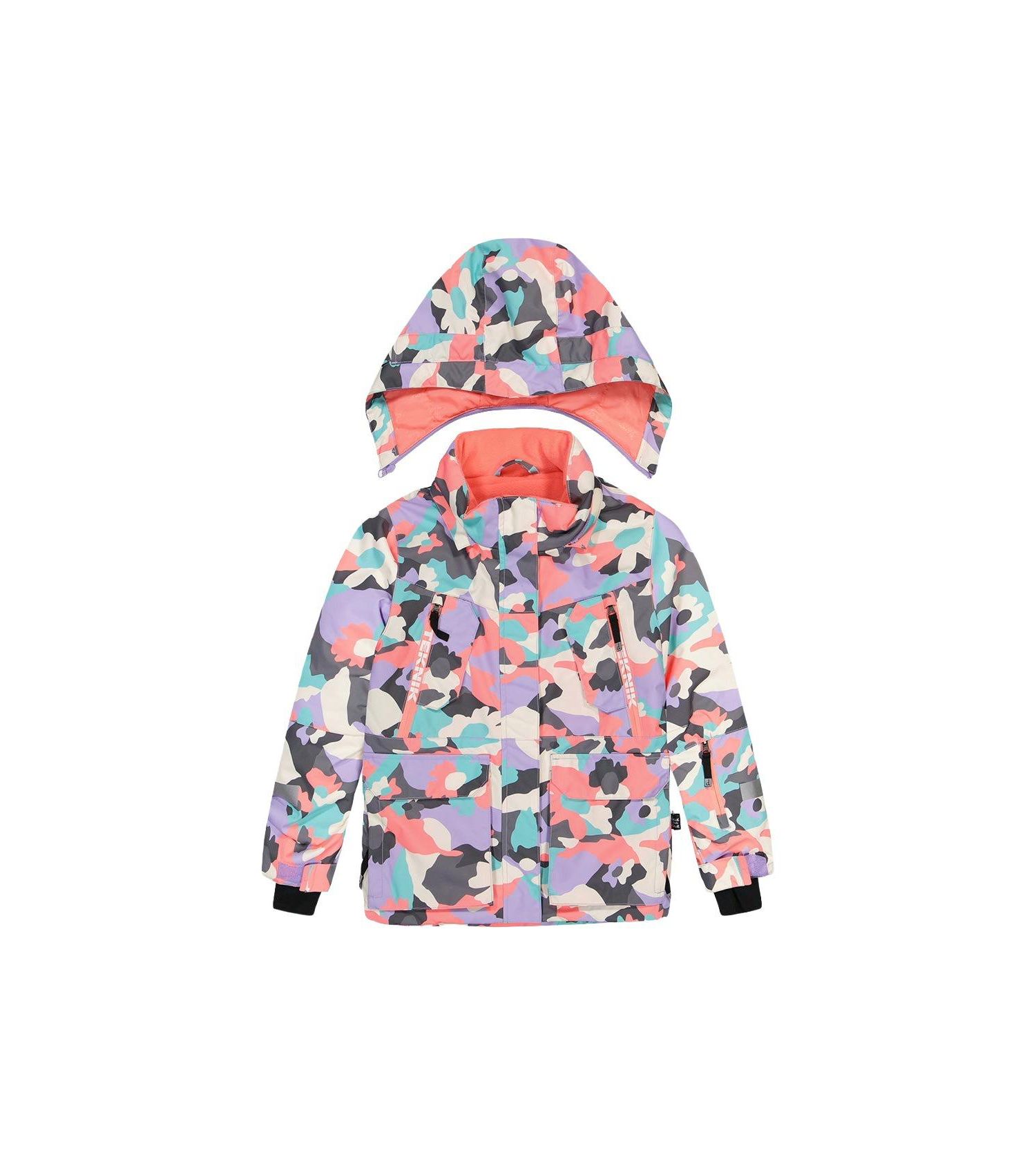 Little and Big Girl's (6-16) Two Piece Teknik Snowsuit