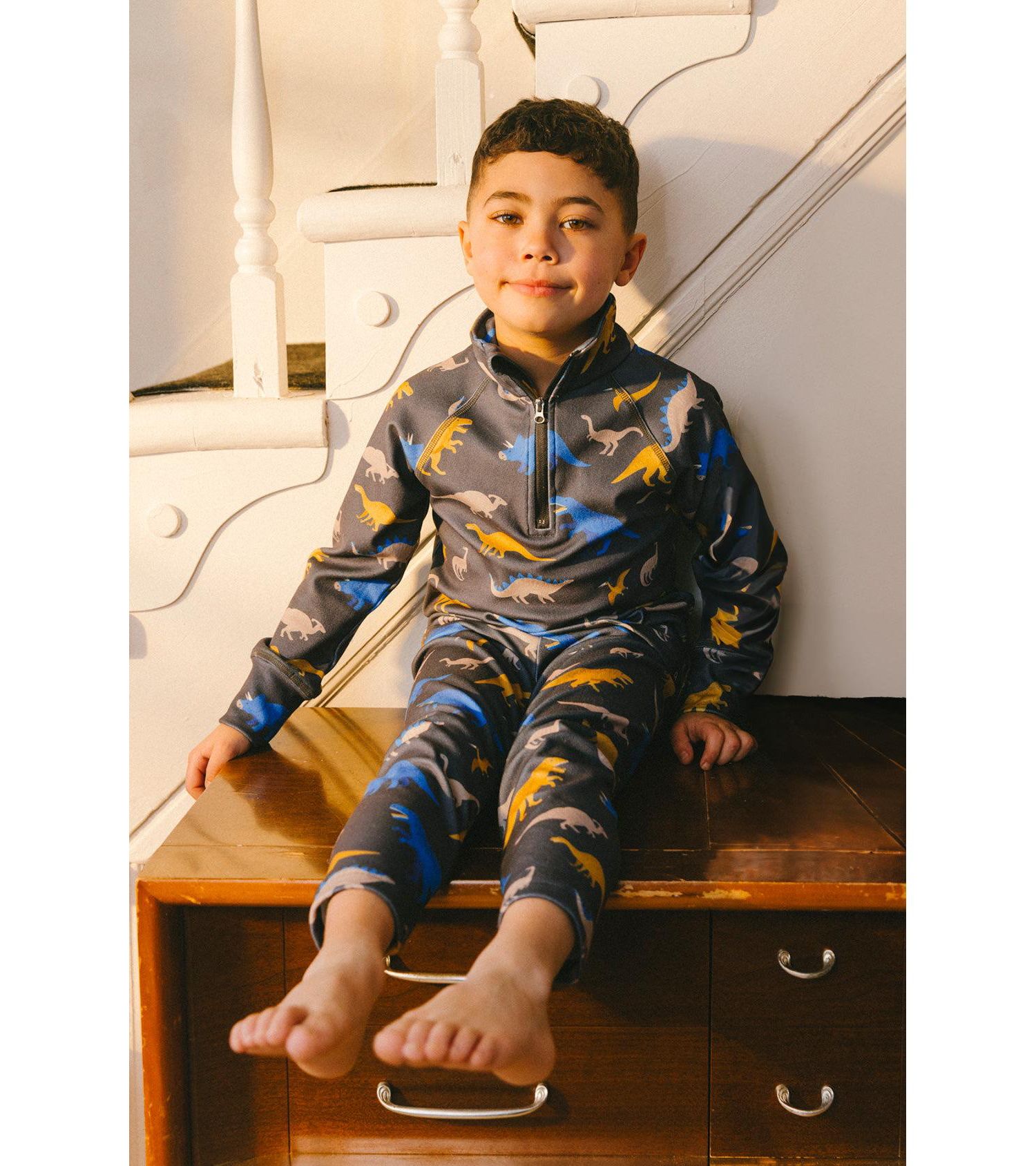 Little and Big Boy's (6-14) Two Piece Thermal Underwear