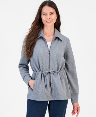 Women's LuxLounge Fleece Zip Up Jacket