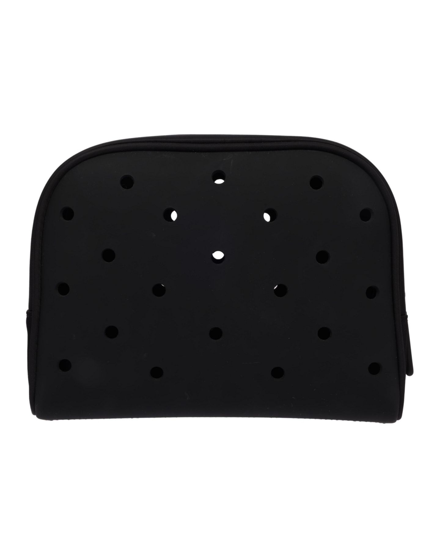 Сумка Crocs Classic Cosmetic Bag with Jibbitz-Compatible Panels, цвет: Чёрный — фото 4