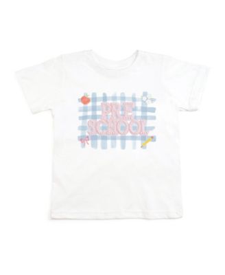 Toddler Girls Preschool Pearl Patch Short Sleeve T-Shirt