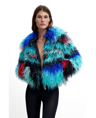 Women's Long Hair Coat Lacroix