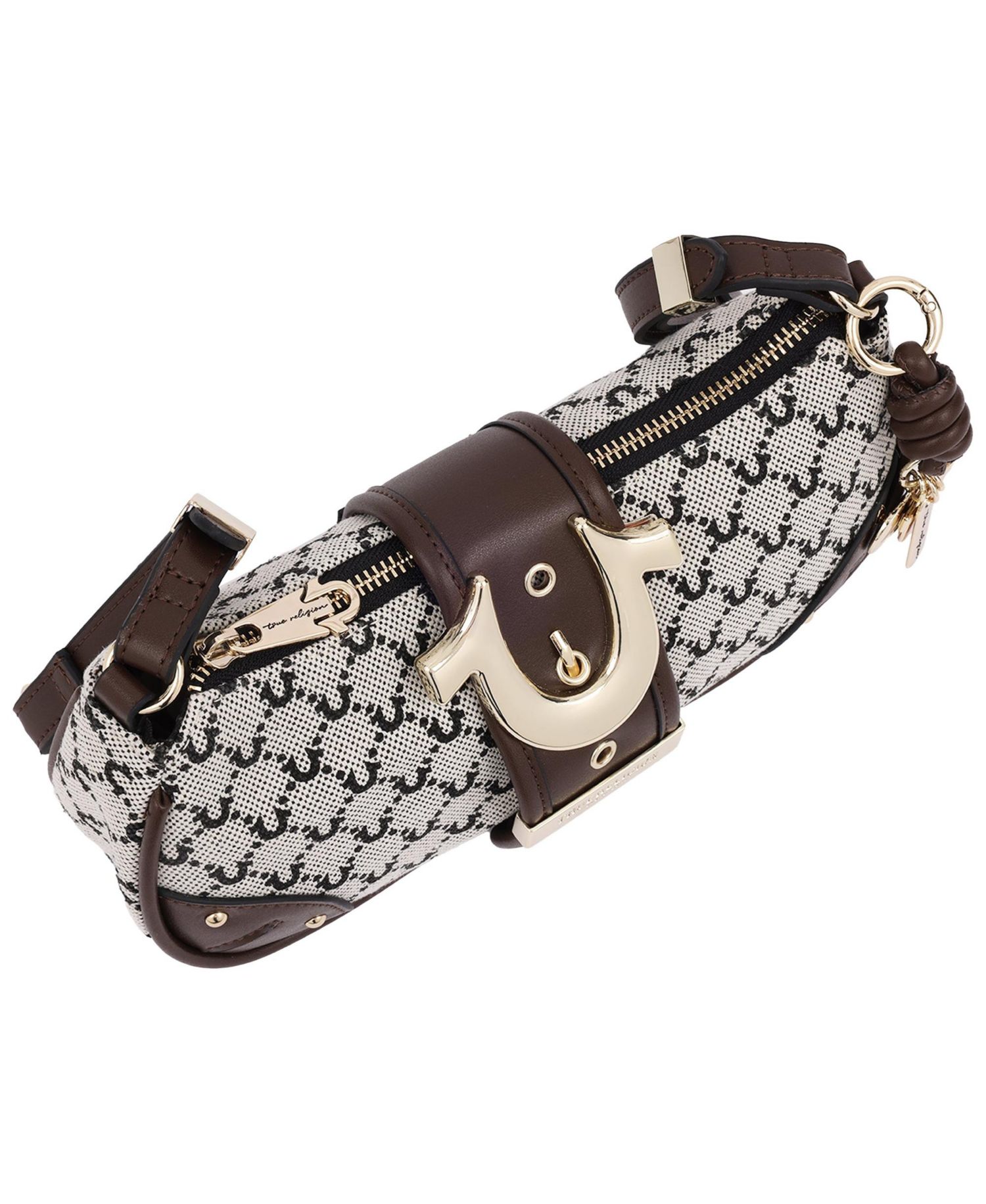 Multi-Strap Denim Shoulder Bag