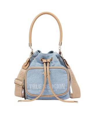 Multi-Strap Denim Shoulder Bag