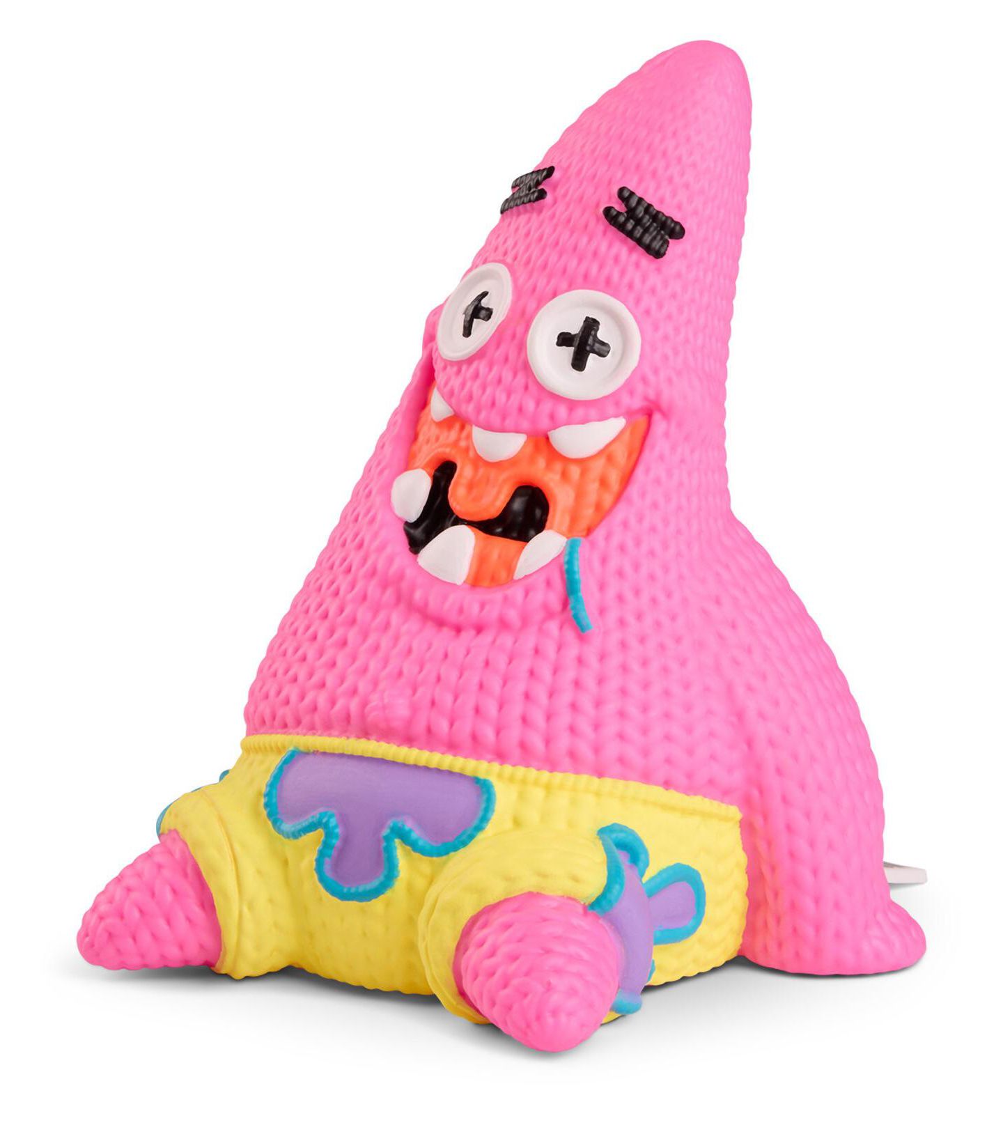 Детские фигурки Handmade By Robots SpongeBob SquarePants - Patrick Star 447 (Blacklight) — фото 2