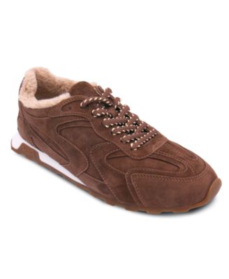 Women's Kasar Fur Lace-Up Sneakers