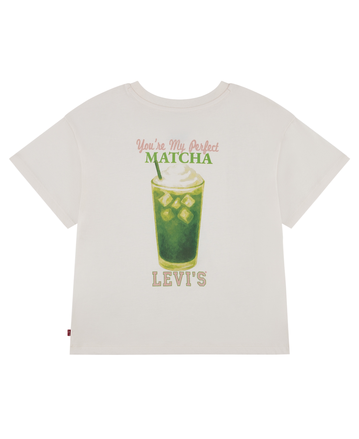 Levi's Girls' 7-16 Short-Sleeve Matcha Oversized T-Shirt