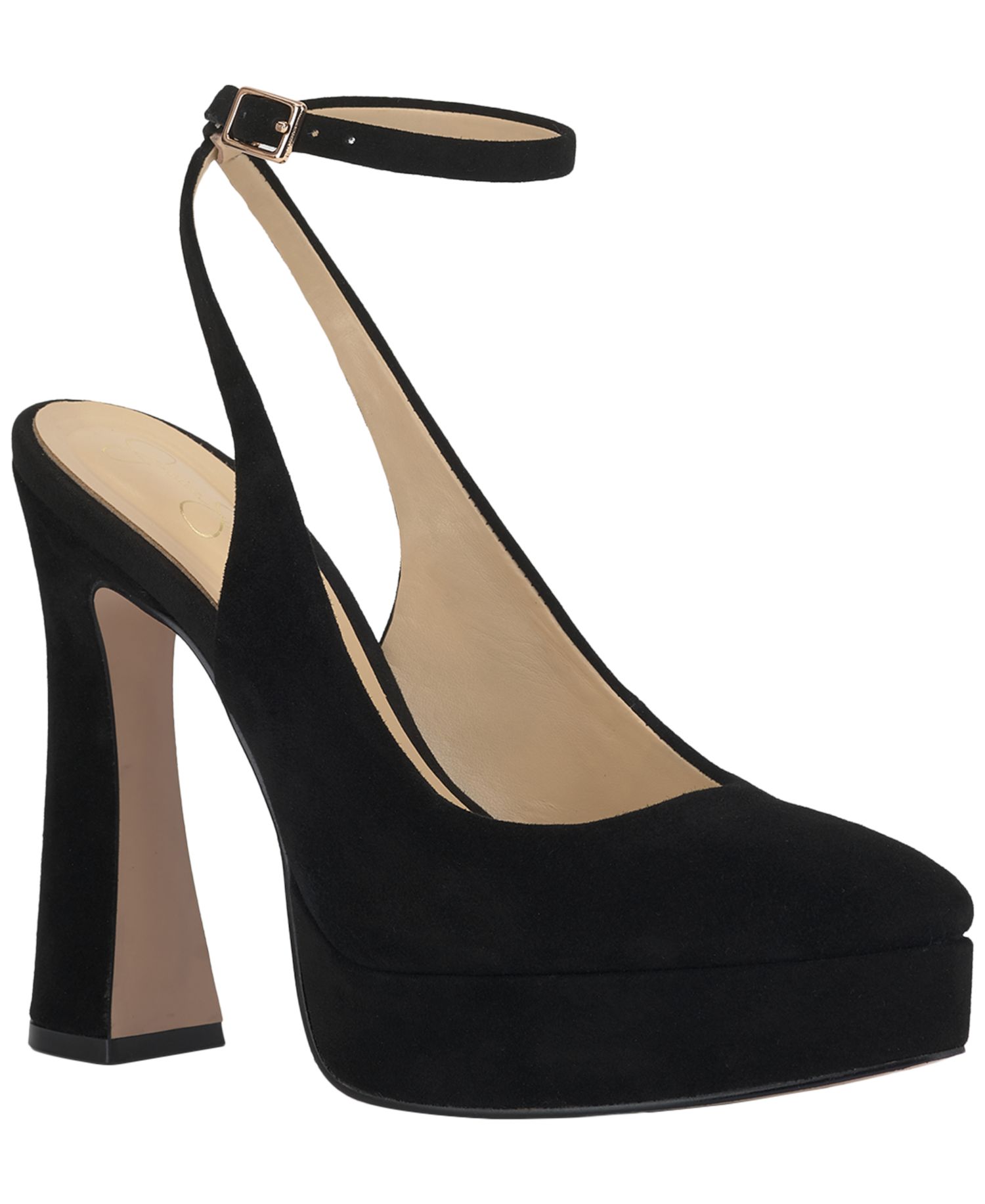Women's Nelica Platform Ankle-Wrap Pumps
