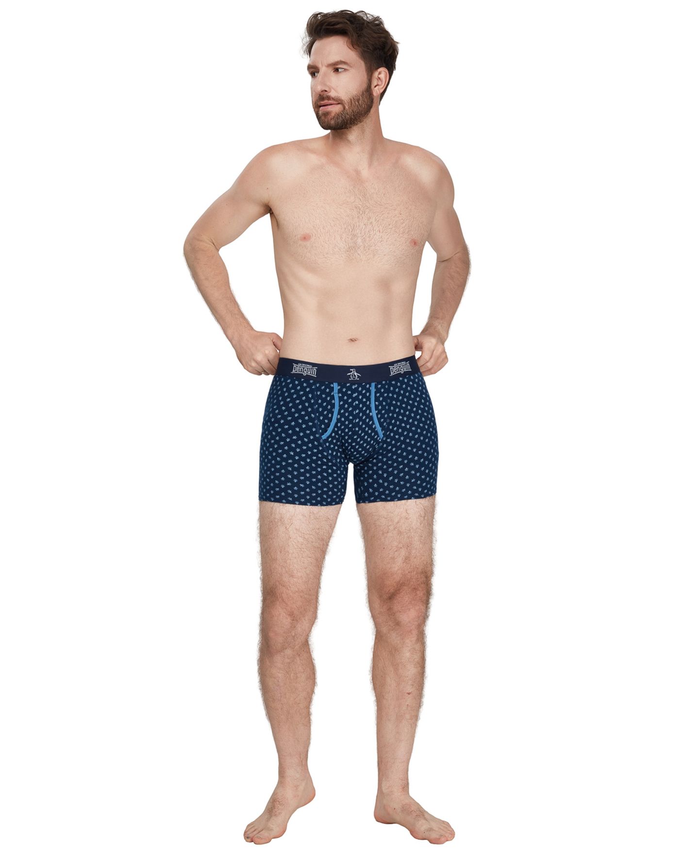 Трусы-боксеры Contour для мужчин, 4 шт. — Original Penguin, цвет: Asst Fashi — фото 6
