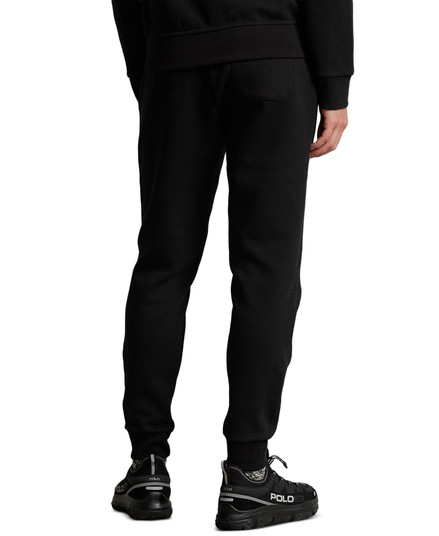 Мужские брюки Polo Ralph Lauren Double-Knit Jogger, цвет: Чёрный — фото 3