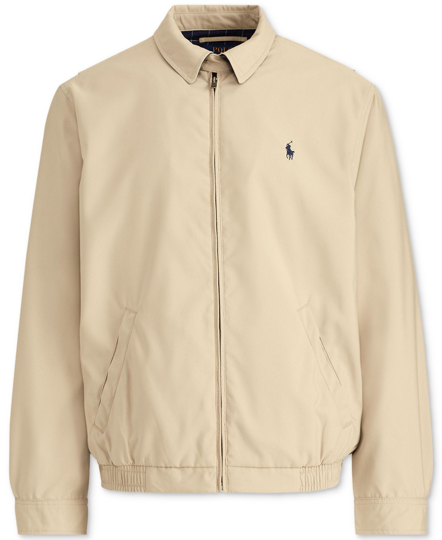 Мужская куртка Polo Ralph Lauren Big & Tall Bi-Swing Windbreaker Jackets, цвет: Хаки — фото 7