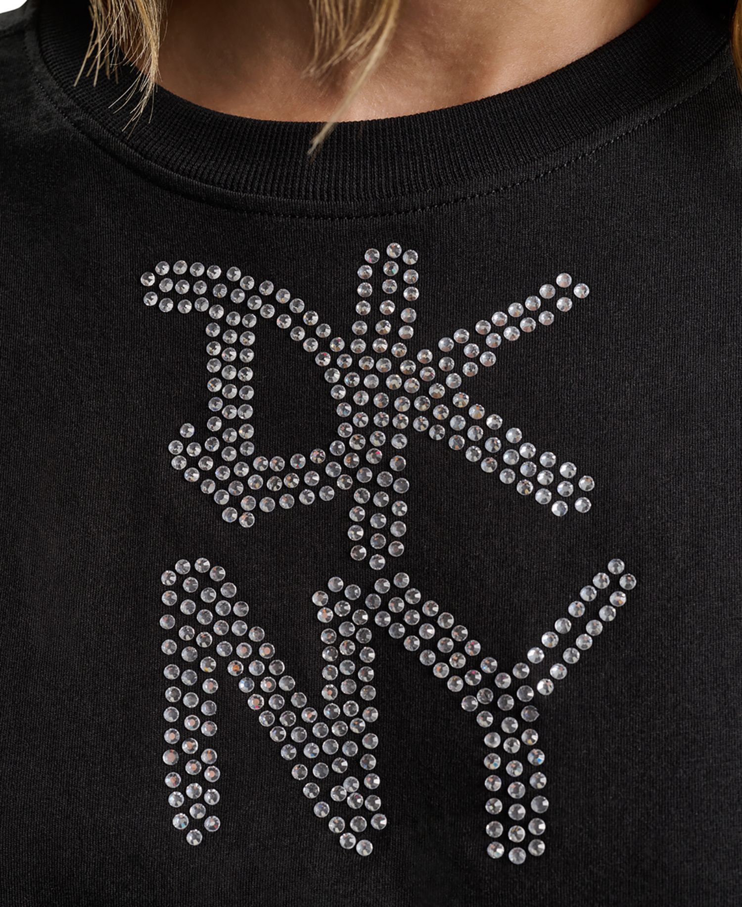 Women's Graffiti Logo Cropped Graphic T-Shirt