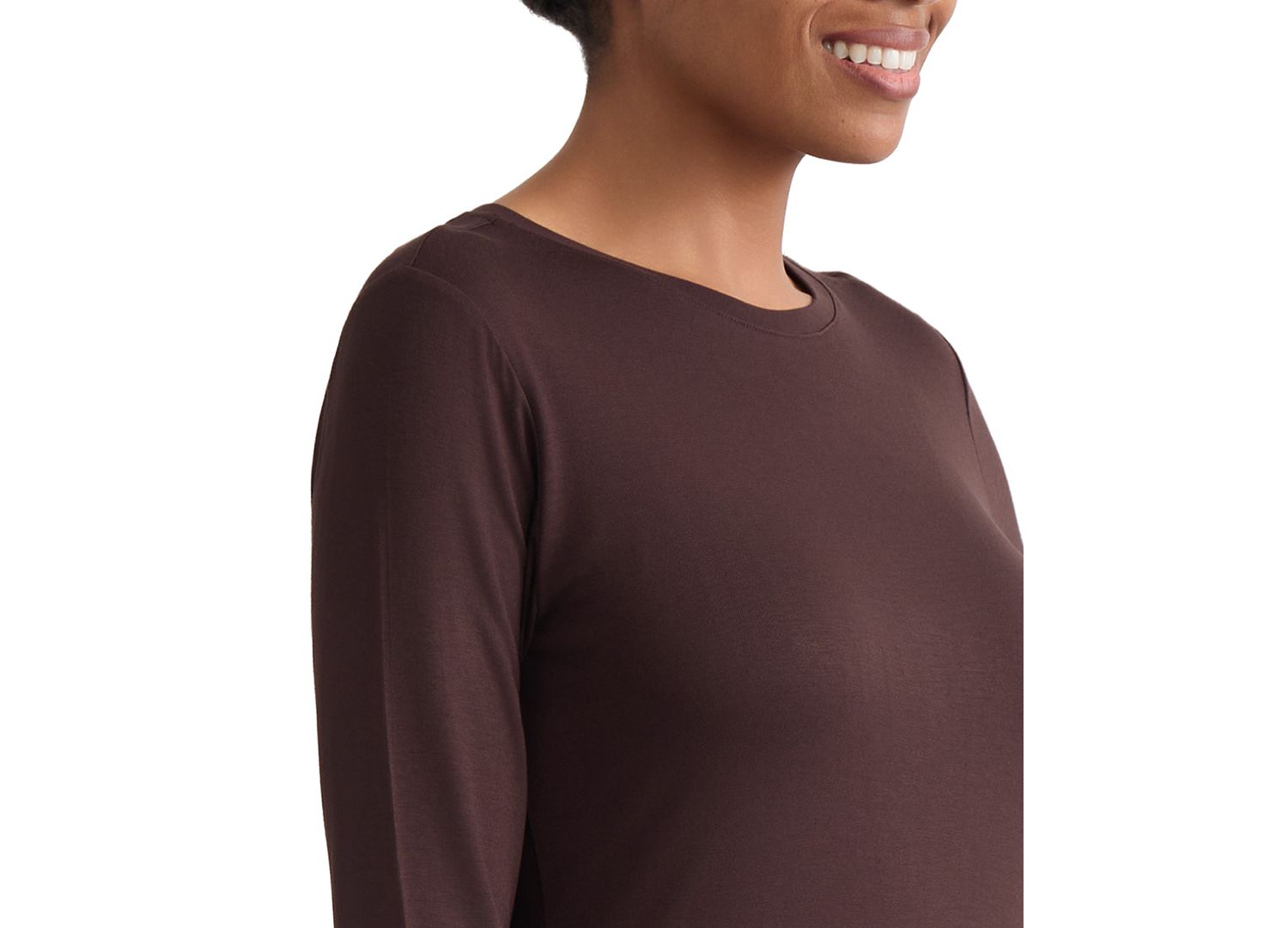 Women's Long-Sleeve Crewneck T-Shirt