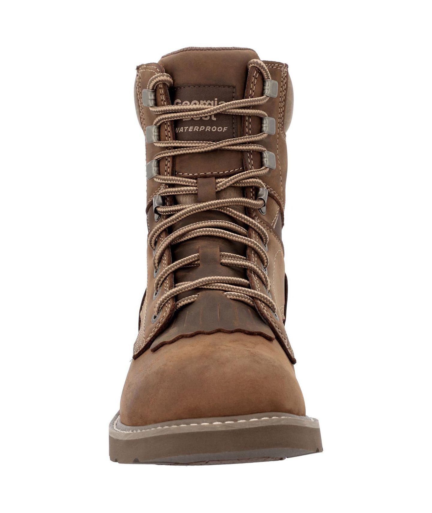 Мужские ботинки GEORGIA BOOT Core 37 Farm and Ranch Round Toe Lacer, цвет: Рыжевато-коричневый — фото 5