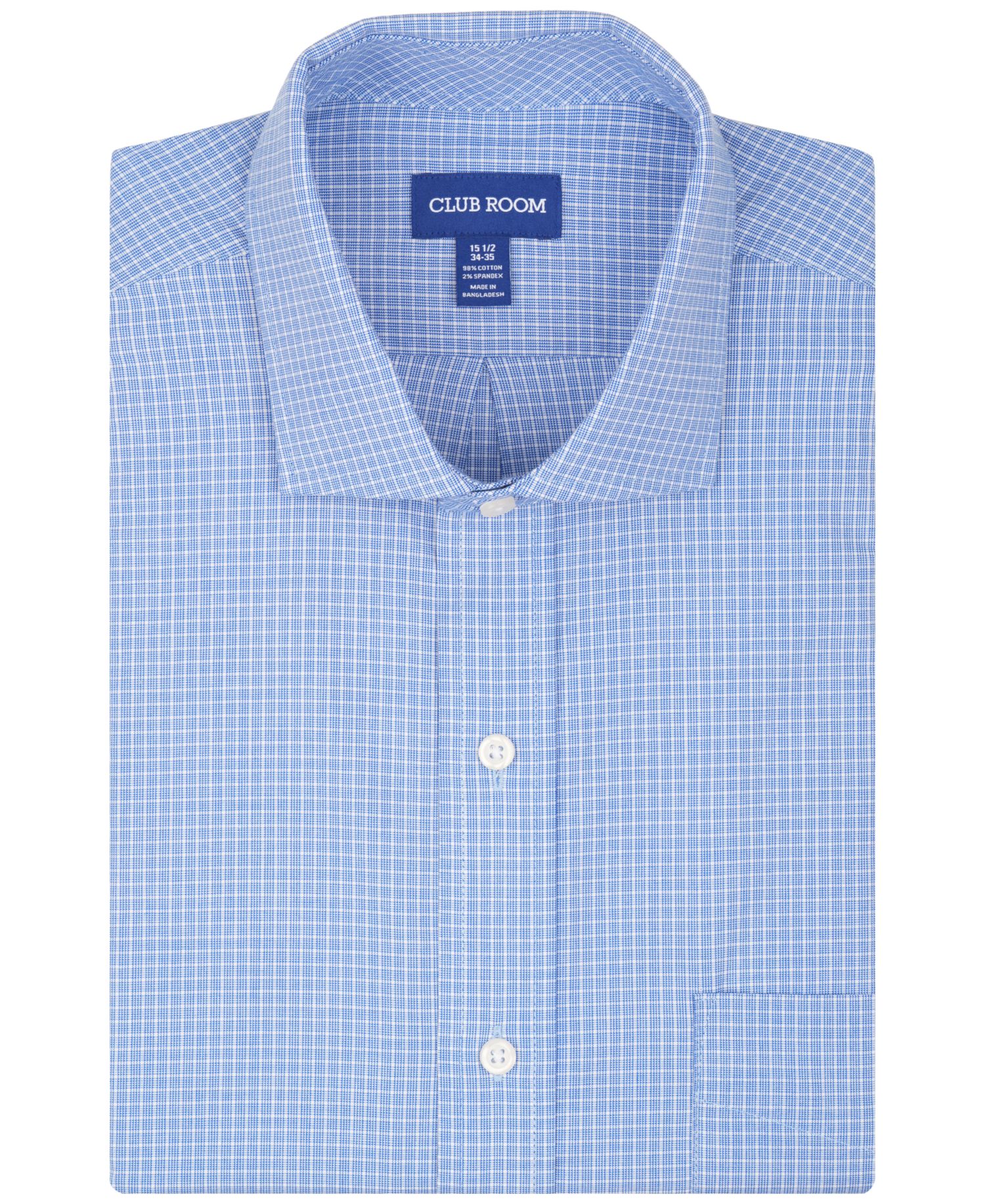 Men's Regular-Fit Bespoke Poplin Dress Shirt