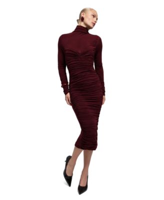 Women's Amera Long-Sleeve Ruched Dress