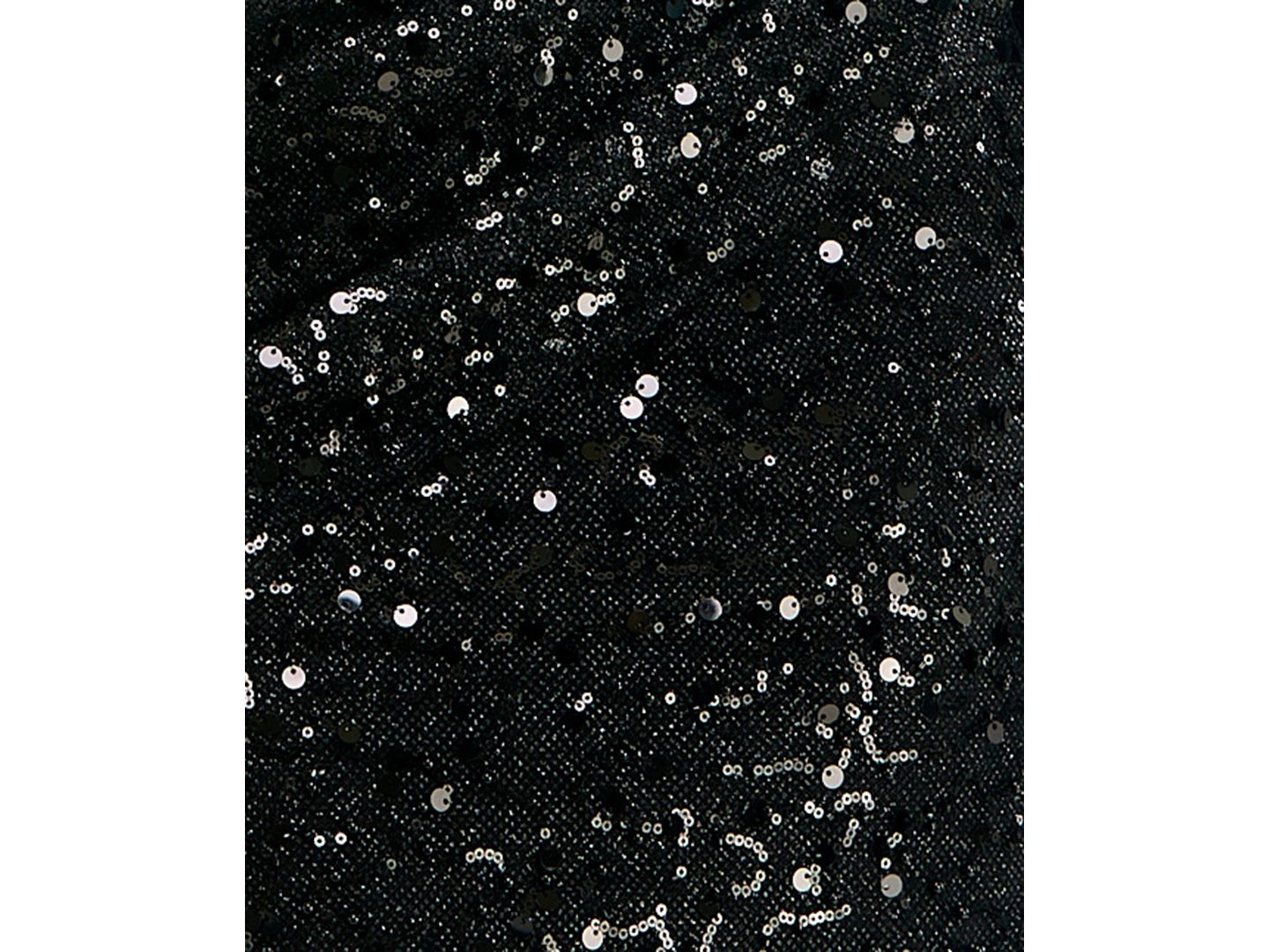 Женское платье SENI & CADE Juniors' Sequin Sweetheart Mini, цвет: Чёрный — фото 6