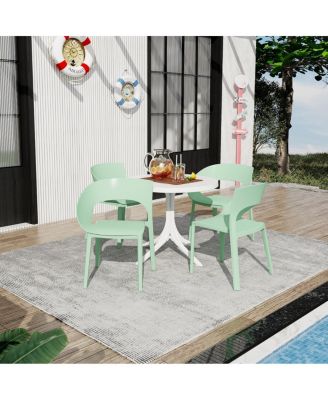 Summer Haze Chair and 36" ModernRound Table Set