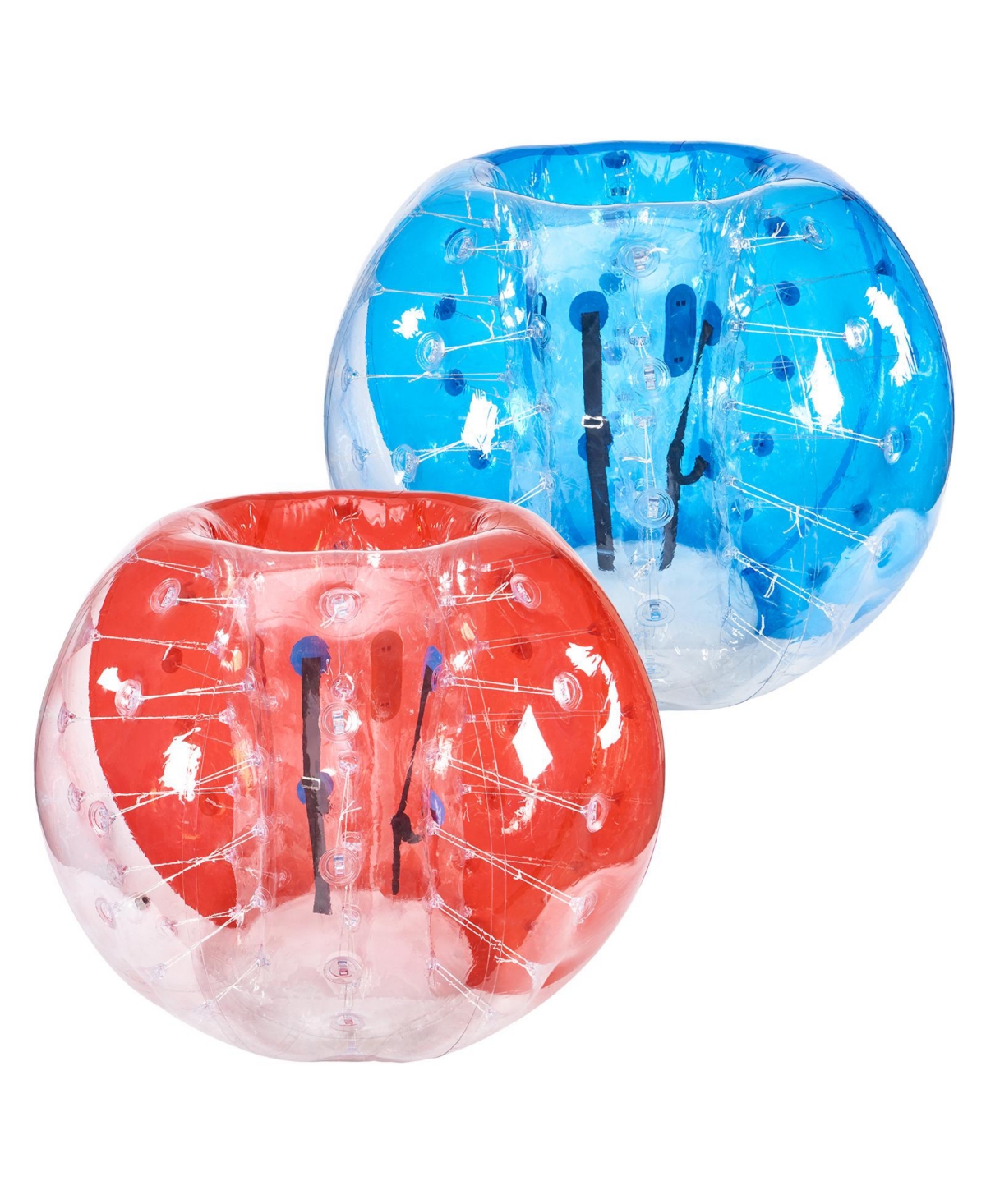 Vevor Inflatable Bumper Balls 2-Pack 5FT/1.5M Sumo Zorb Balls for Teens and Adults