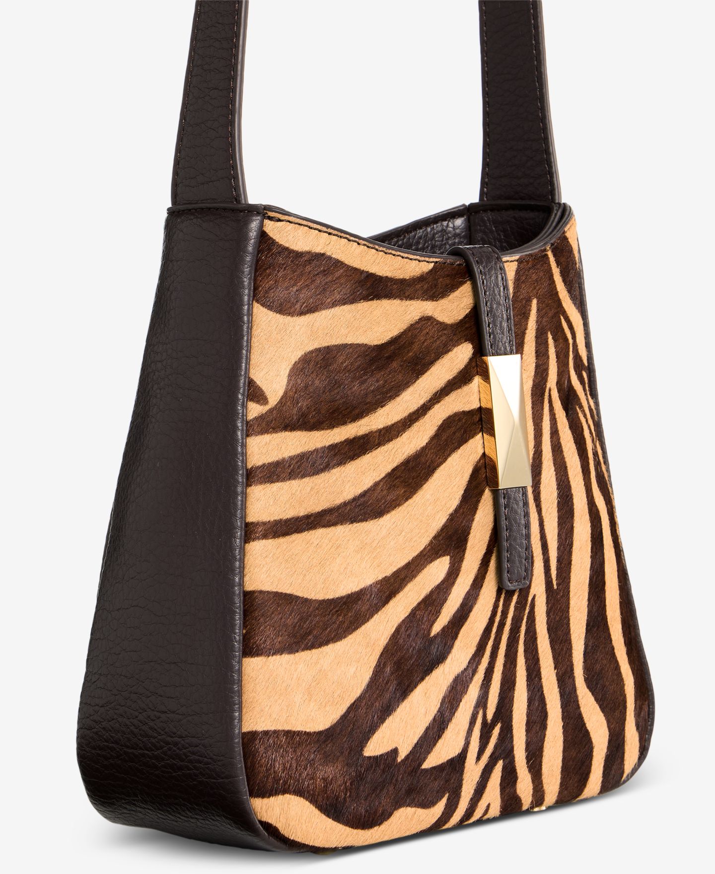 Женская сумка I.N.C. International Concepts Dersi Zebra Crossbody, цвет: Рыжевато-коричневый зебра — фото 6