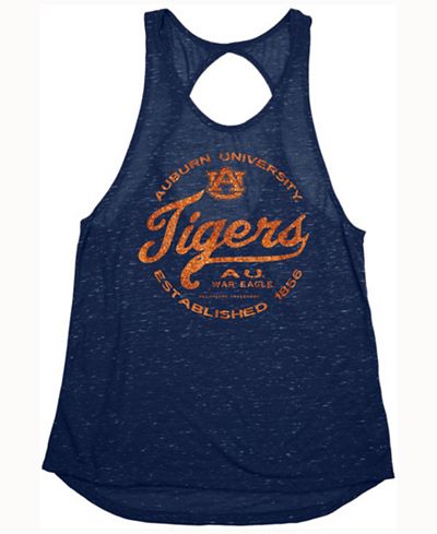 Blue 84 Women's Auburn Tigers Confetti Twist Back Tank