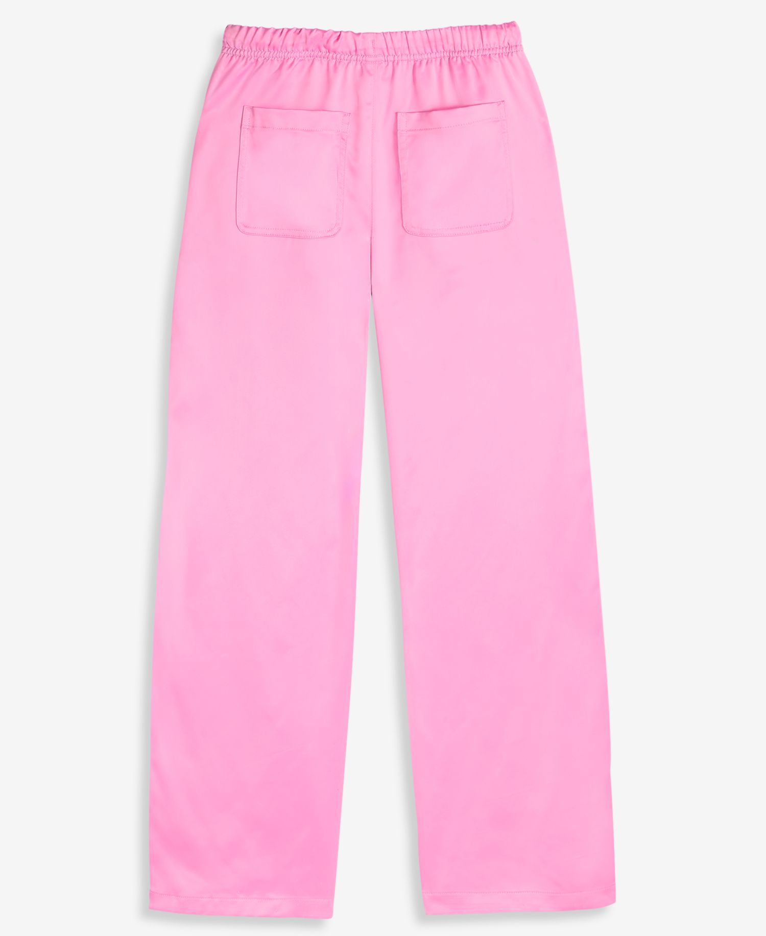 Girls' XS-XL Satin Wide-Leg Pants