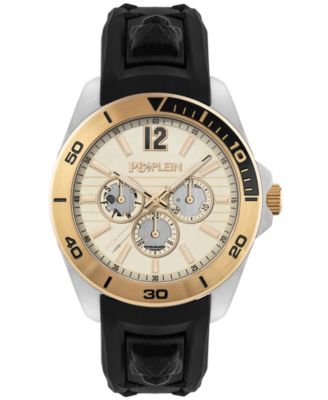 Nitro Xtreme Men's Quartz Round IP Two-Tone Case Watch 43mm