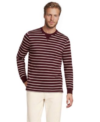 Men's Long Sleeve Slub Crew