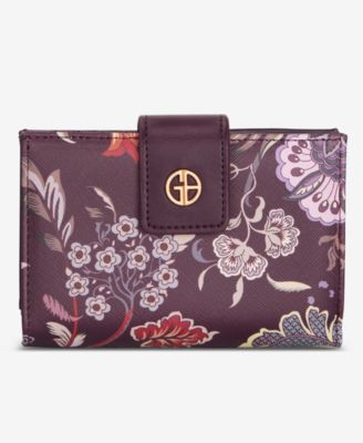 Floral Framed Indexer Wallet
