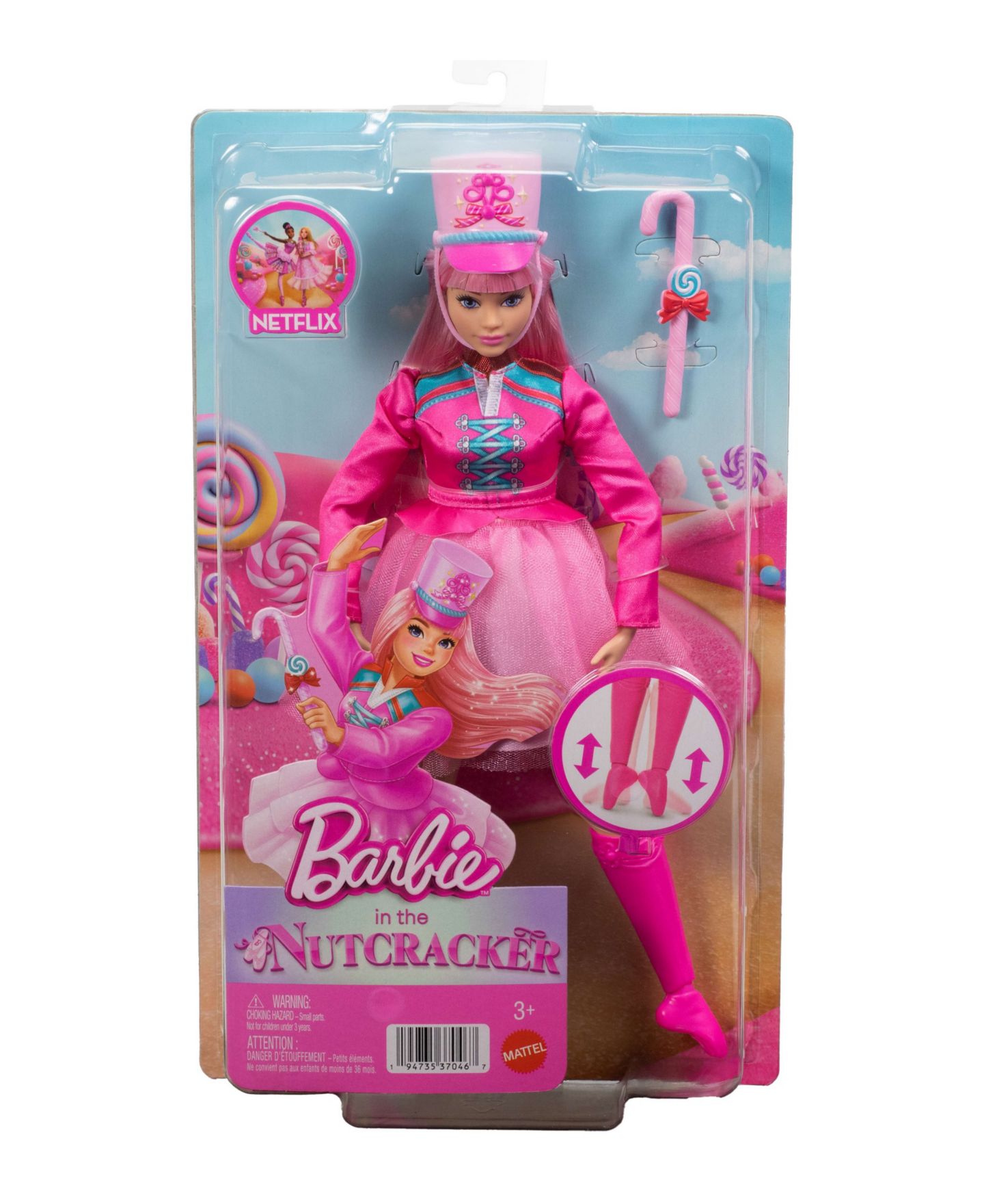 Детская кукла Barbie in the Nutcracker Daisy 13" Articulated-Ankle Ballerina Fashion Doll — фото 3