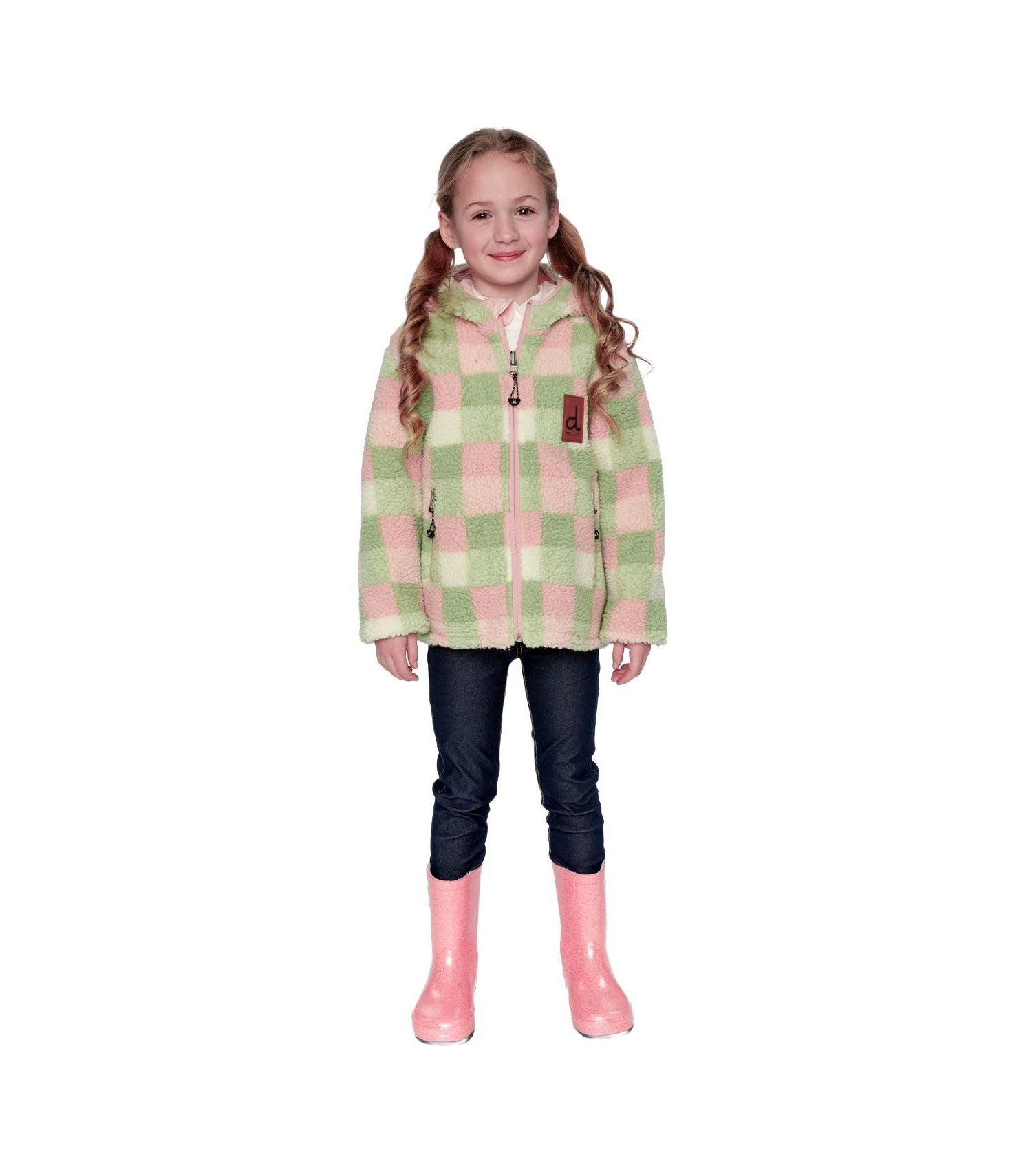 Little and Big Girl (6 - 14) Reversible Mid-Season Jacket