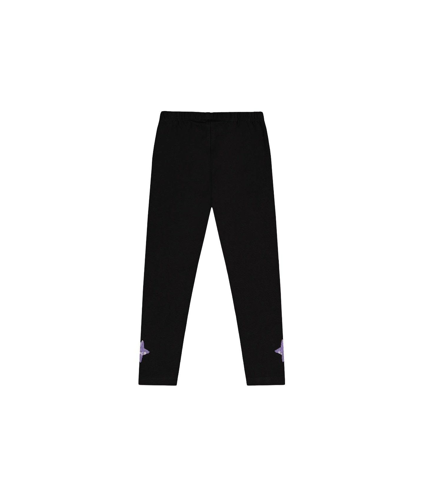 Леггинсы Deux par Deux Cotton Jersey Leggings для девочек-малышей, цвет: Чёрный — фото 5