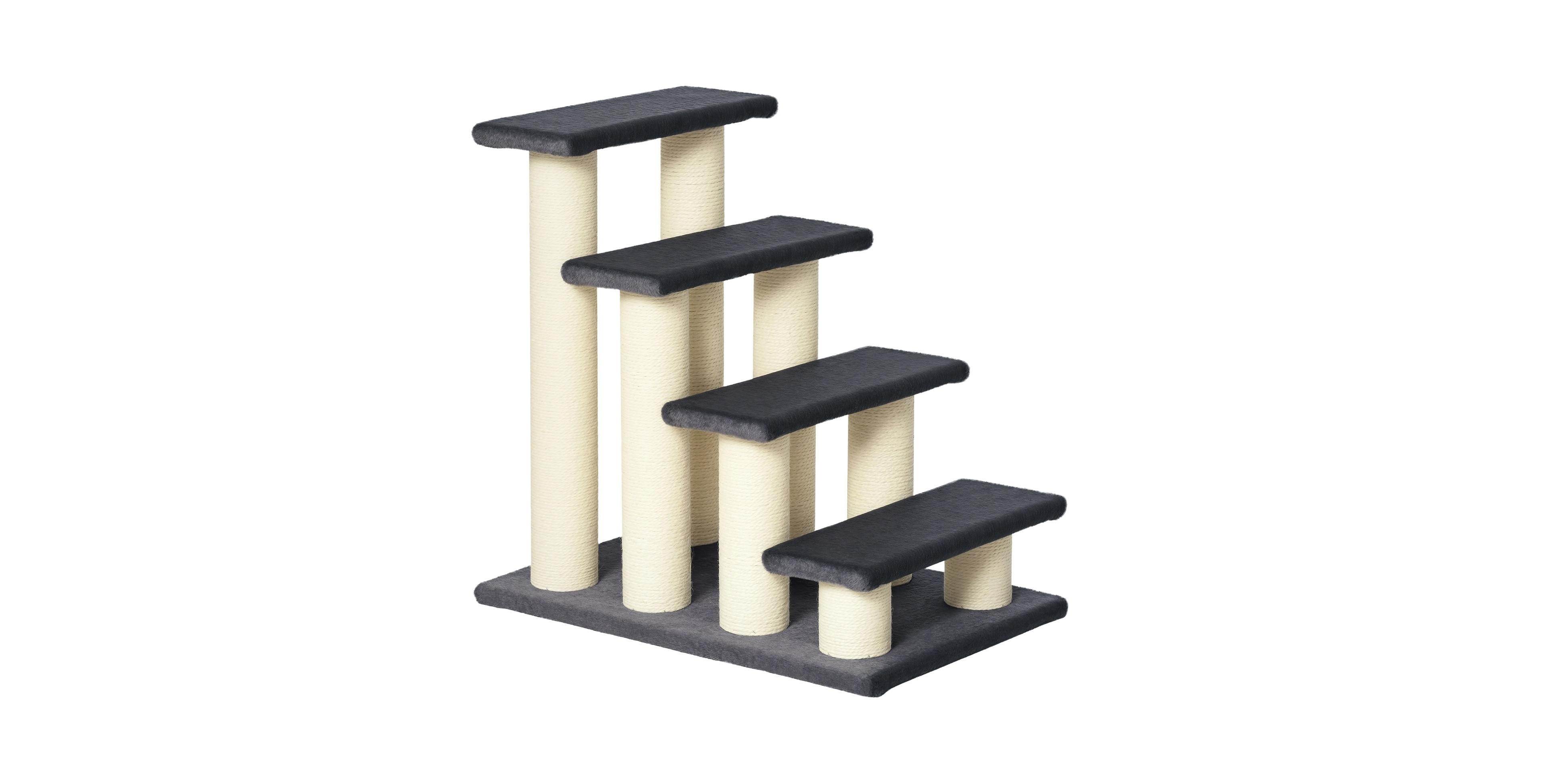 Ruie Cat Tree with 4 Climbing Steps and Sisal Scratching Post
