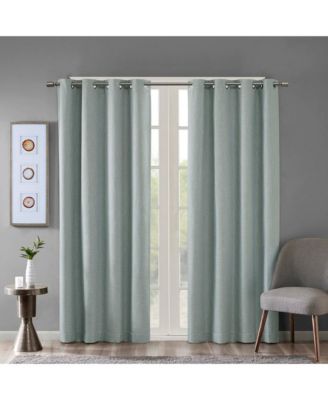 Printed ed Blackout Grommet Top Curtain Panel (Only 1 Piece Panel)
