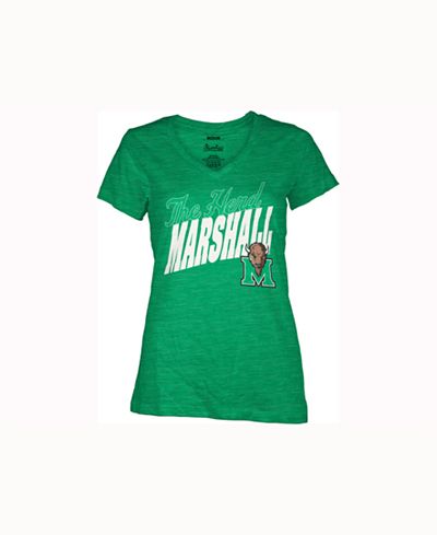 Pressbox Women's Marshall Thundering Herd Gander V-Neck T-Shirt