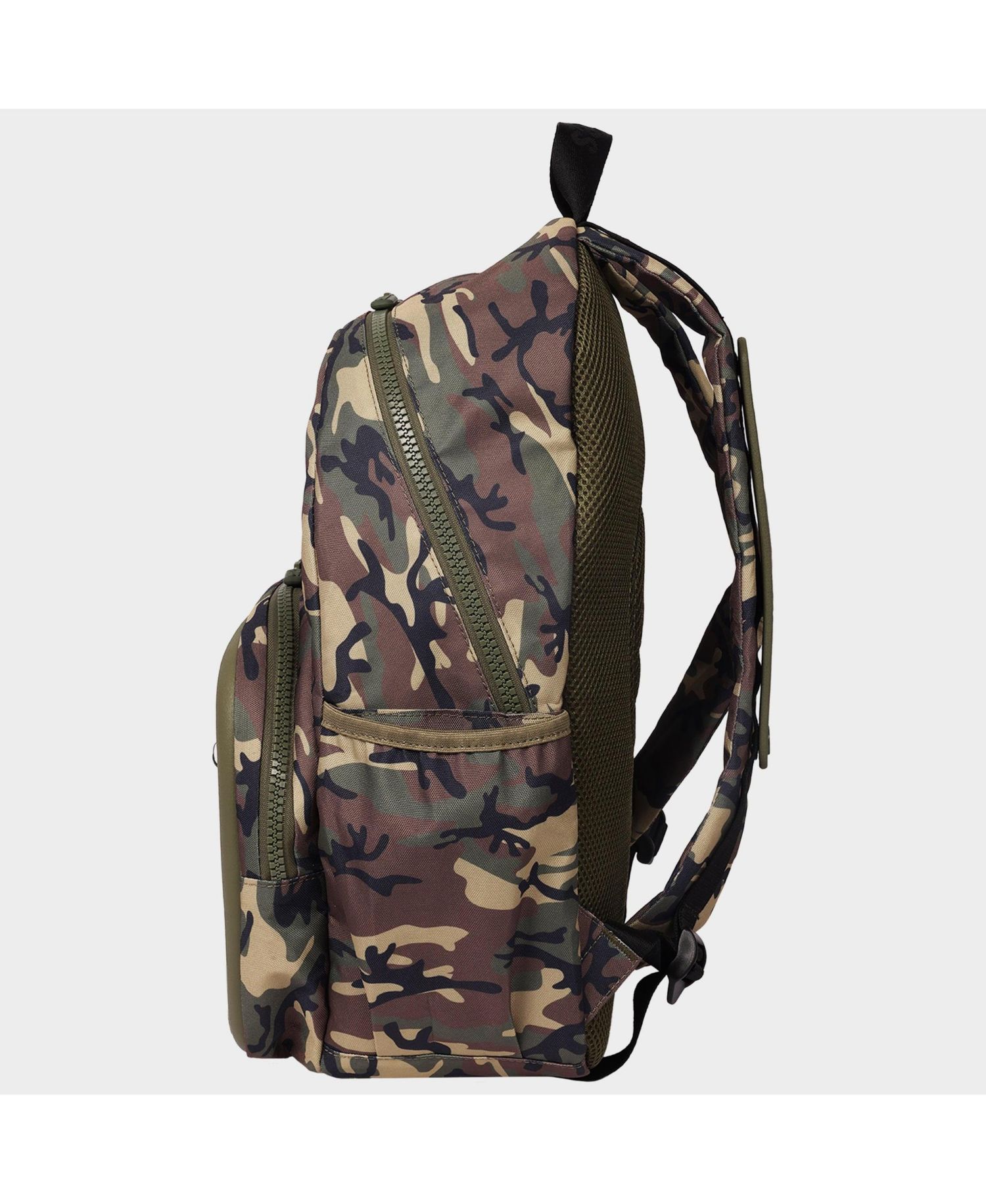 Camo Back to School Backpack with EVA Front Pocket Customizable Jibbitz Backpack