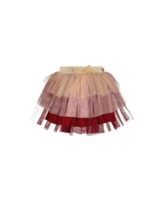 Toddler Girls ( 2T to 5T ) Multi Layer Glittering Mesh Skirt
