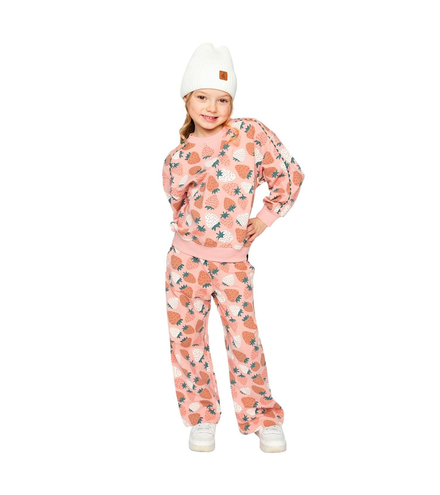 Girls' (6-12) Wide Leg Sweatpants