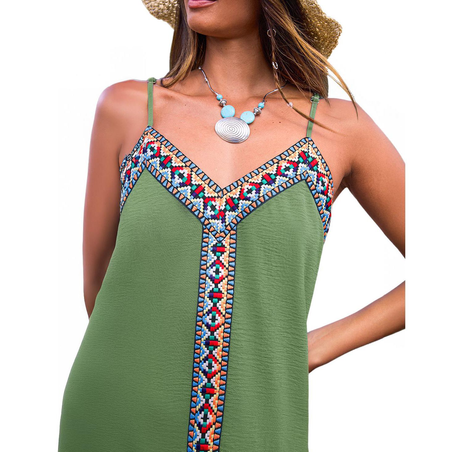 Women's Let It Slide Blue Maxi Beach Dress