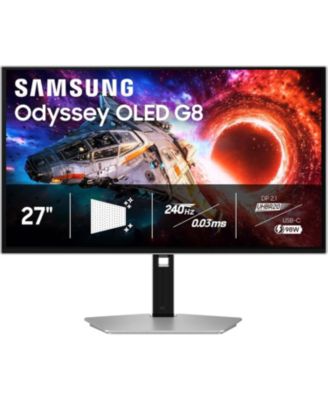 Odyssey G80SH 27" OLED 4K 240Hz Gaming Computer Monitor