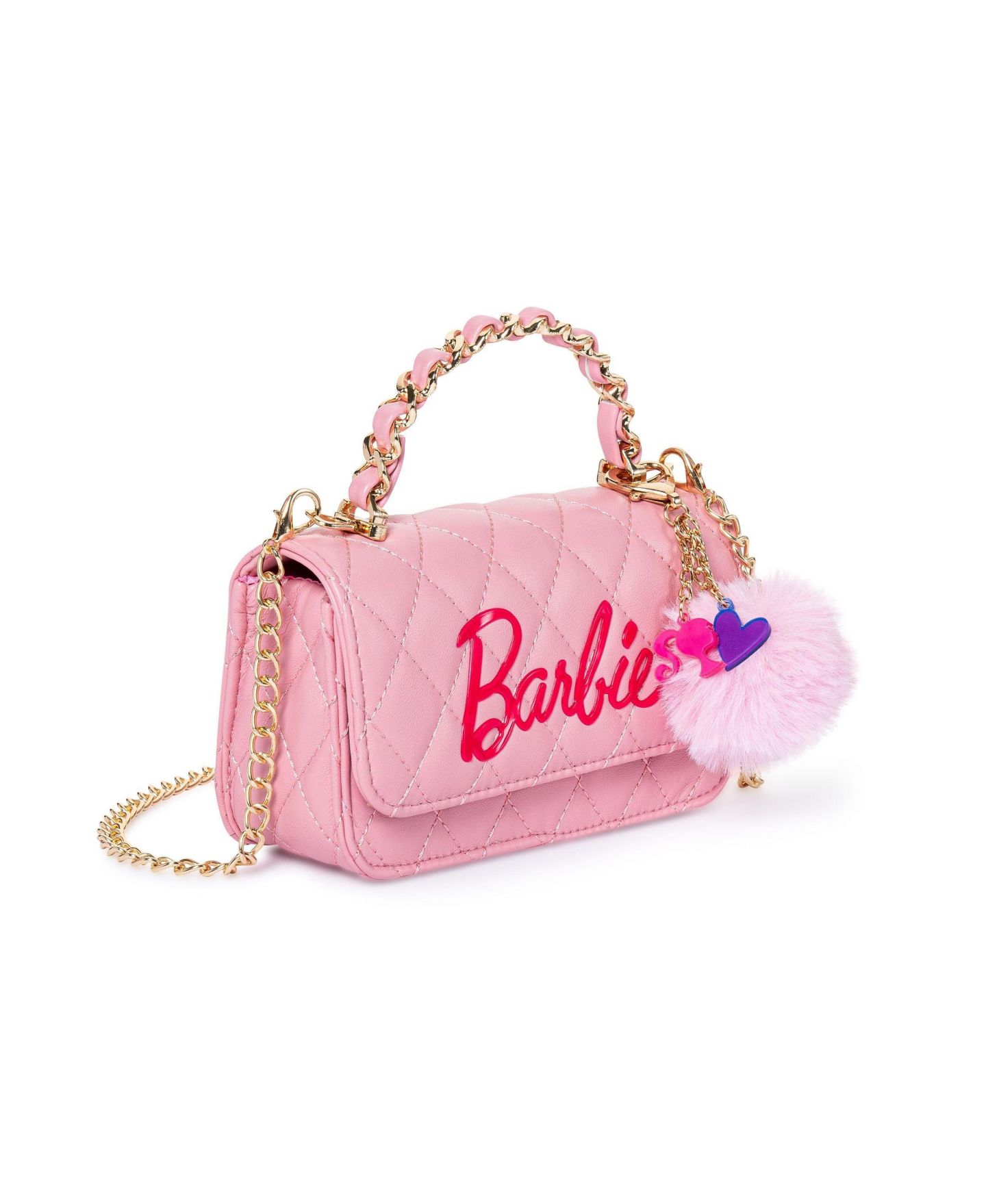 Детская сумка Barbie Classic Kids Chain Handle Handbag, цвет: Розовый — фото 2