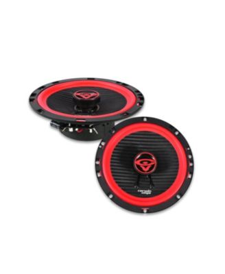 Silk Dome Tweeter 6.75" Coaxial Car Speakers, Pair