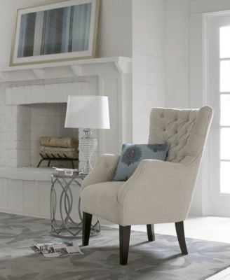 adelyn button tufted wing back chair